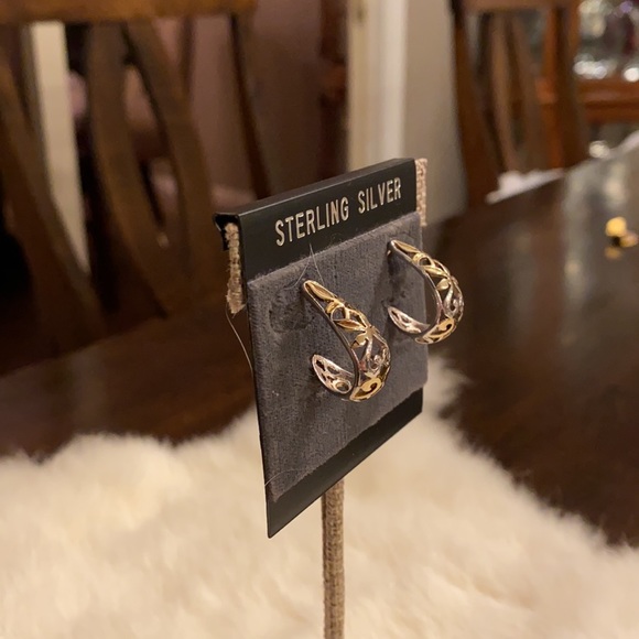 Sterling Silver Brighton inspired earrings - Picture 3 of 4